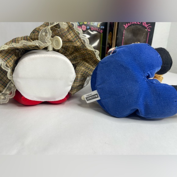 Vintage 90s Dollmax Bundle of 2 ANIMATED WIND UP DOLLS WITH MUSIC BOX HTF - Picture 7 of 13